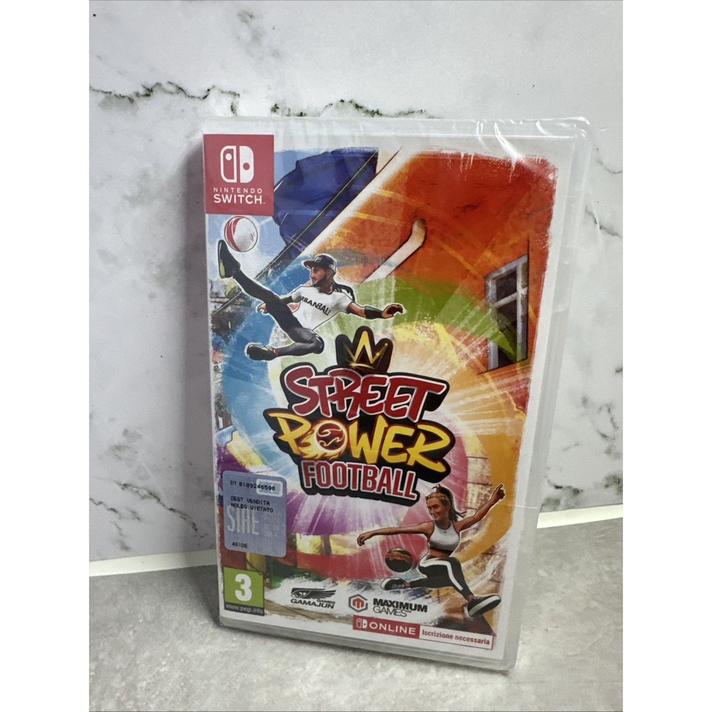 Street Power Football Nintendo Switch Italian Box Multi Lang Game New